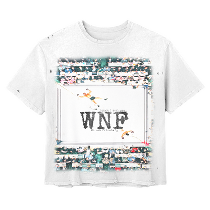 White Knockout Tee